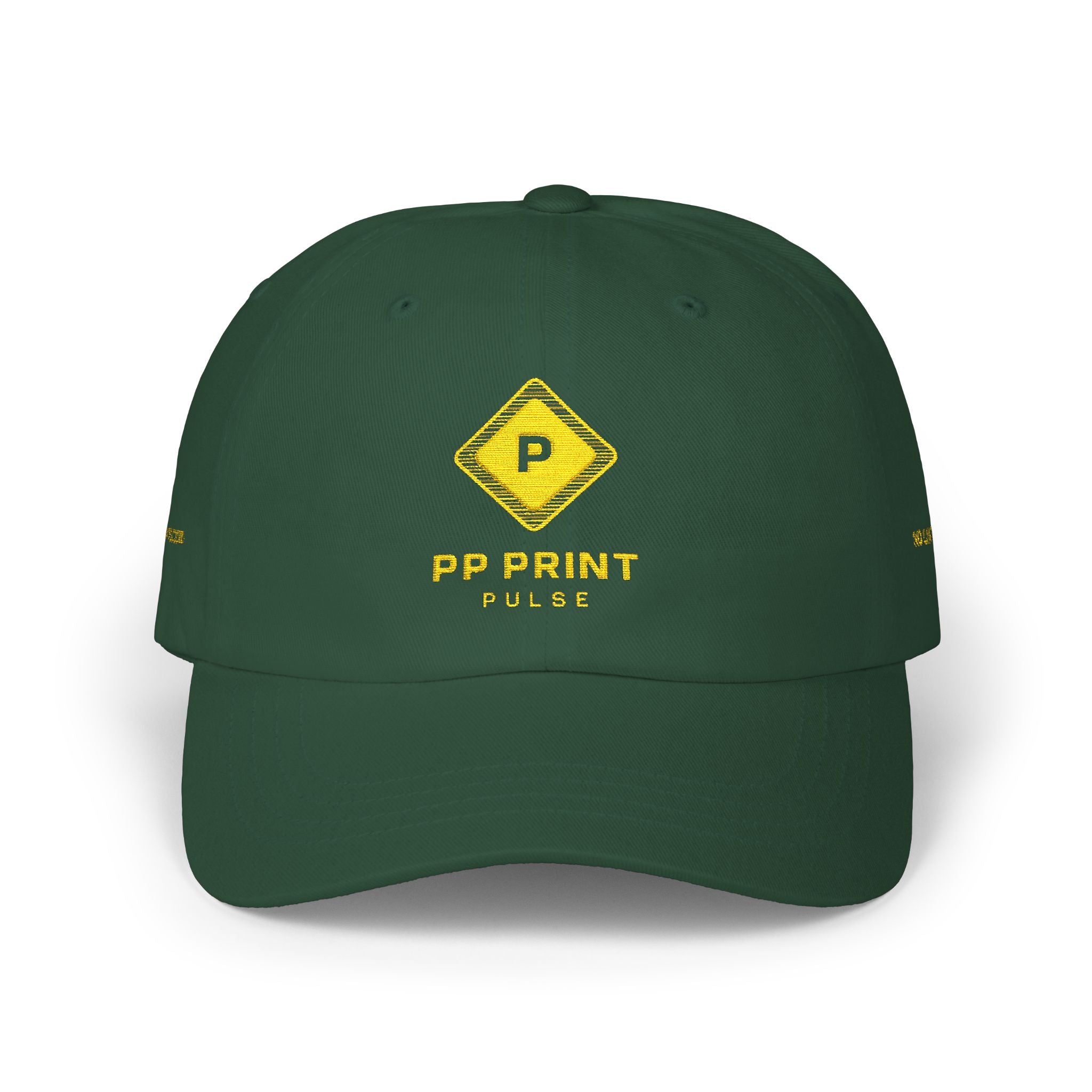 Classic Dad Cap — Minimal Light Brown Low-Profile Hat with Gold Diamond Logo