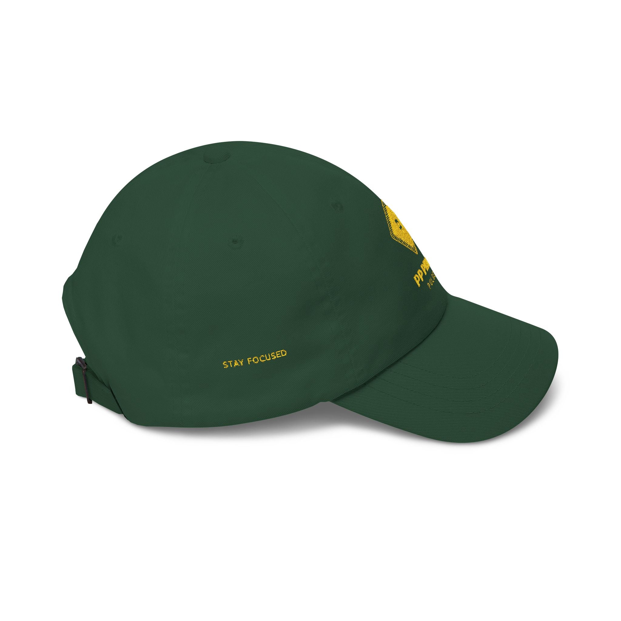 Classic Dad Cap — Minimal Light Brown Low-Profile Hat with Gold Diamond Logo