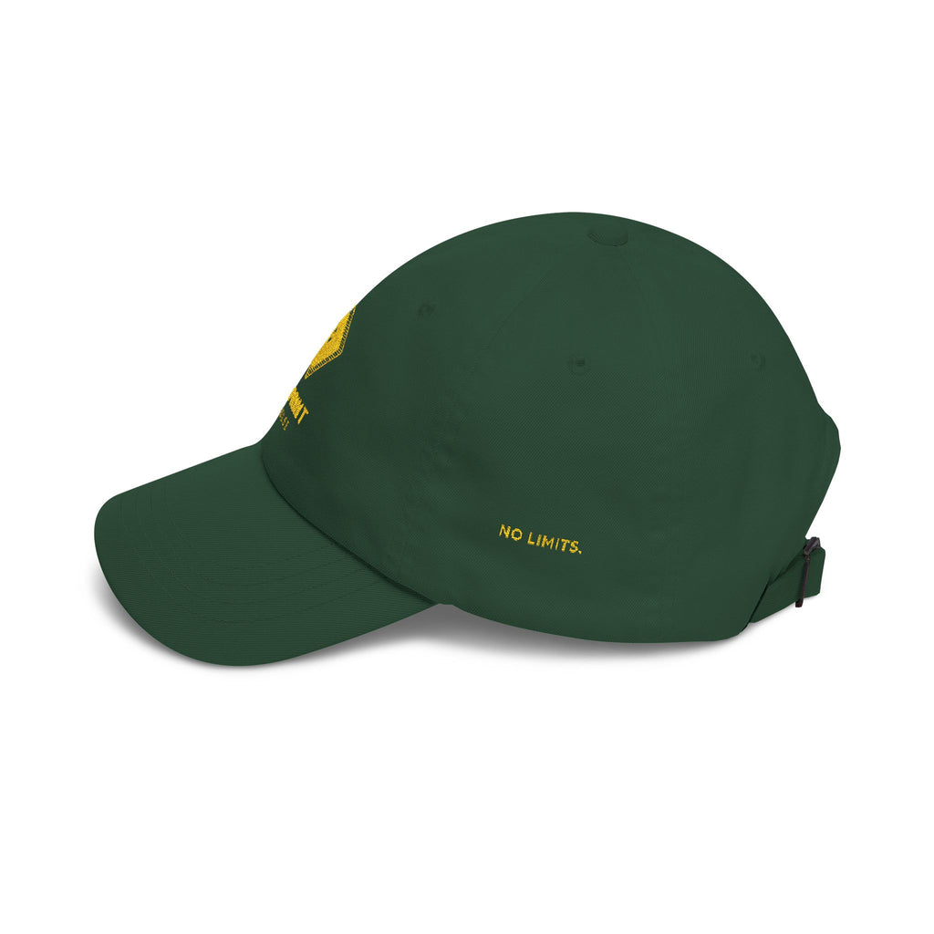 Classic Dad Cap — Minimal Light Brown Low-Profile Hat with Gold Diamond Logo