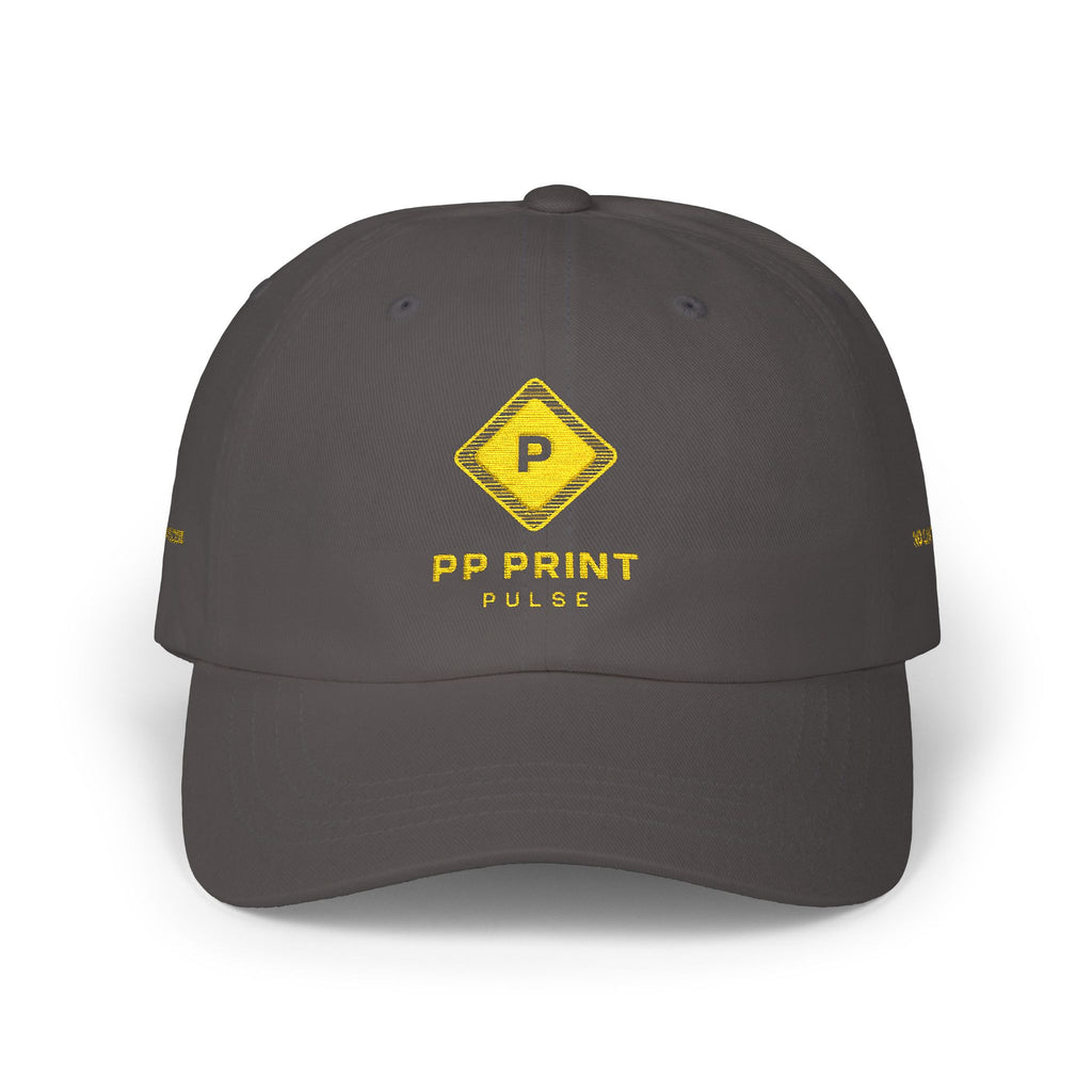 Classic Dad Cap — Minimal Light Brown Low-Profile Hat with Gold Diamond Logo