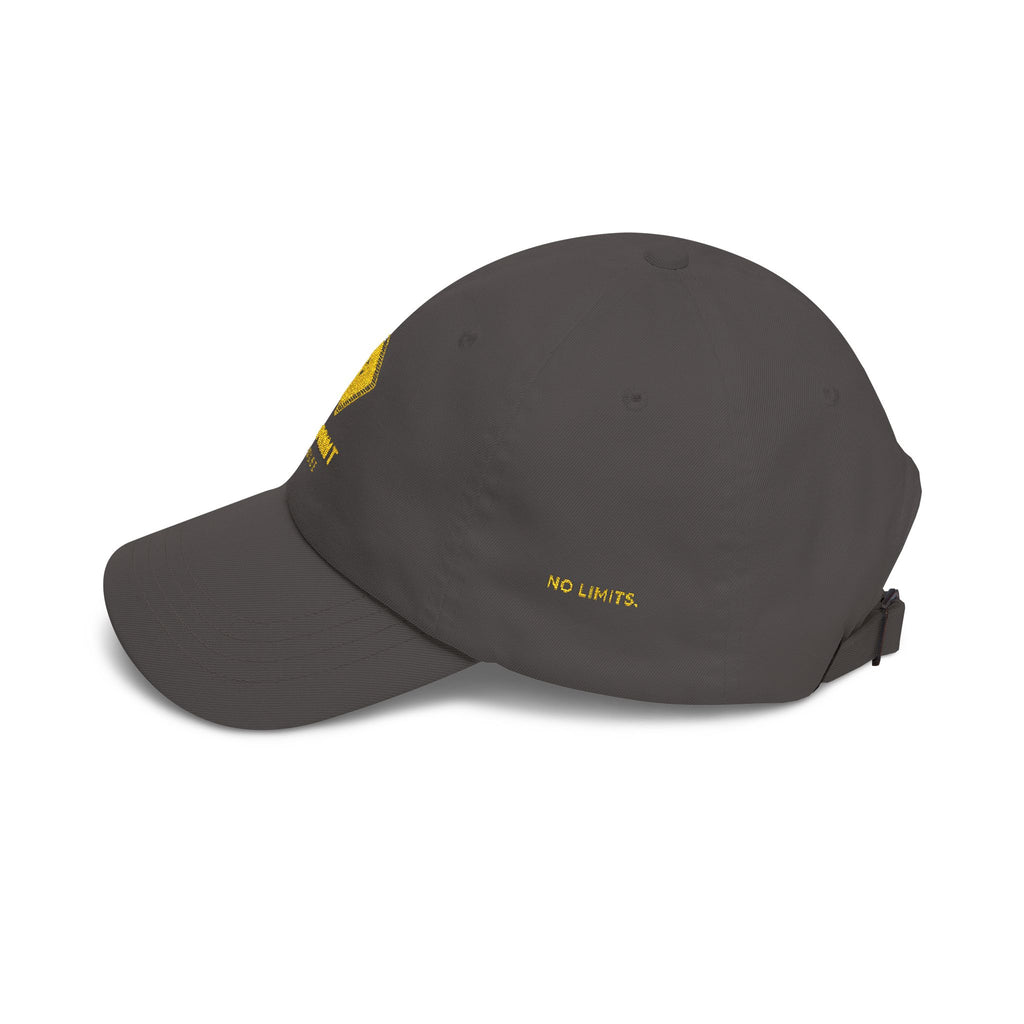 Classic Dad Cap — Minimal Light Brown Low-Profile Hat with Gold Diamond Logo